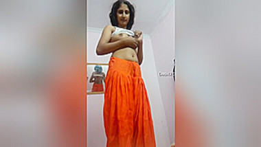 Today Exclusive Sexy Look Desi Girl Wearing Cloths After Sex Indian Xxx