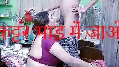 Desi sex movie scene of a youthful pair enjoying a romantic home sex session