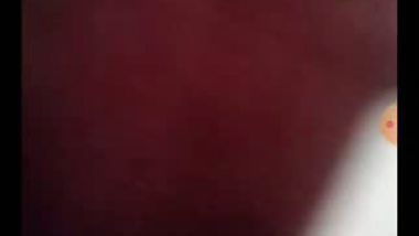 Tight pink pussy and round boobs showing GF video call