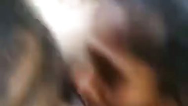 Threesome fucking in jungle by hot Tamil slut