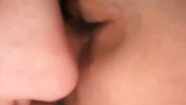 White Indian naked babe sucks the thick dick of her lover