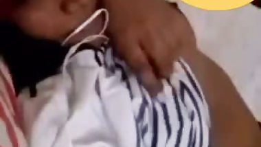 Shy Indian teen nagna video call